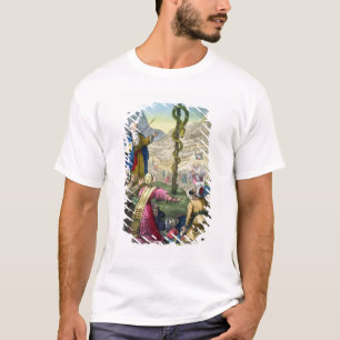 Die unverschämte Schlange, von einer Bibel T-Shirt