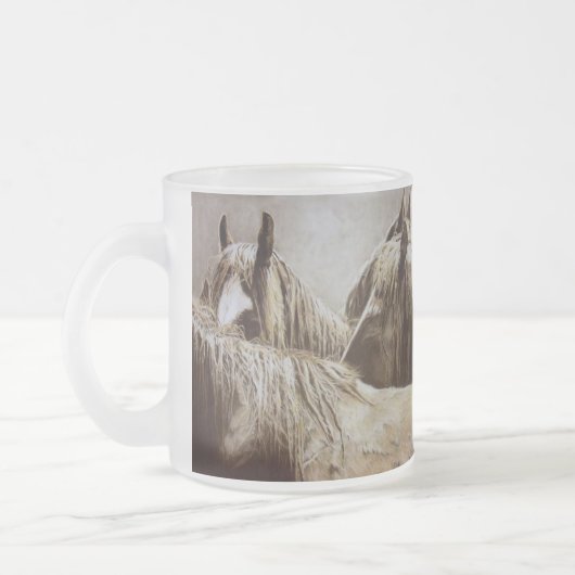 Die UNVERSEHRTE eisige Tasse (Links)