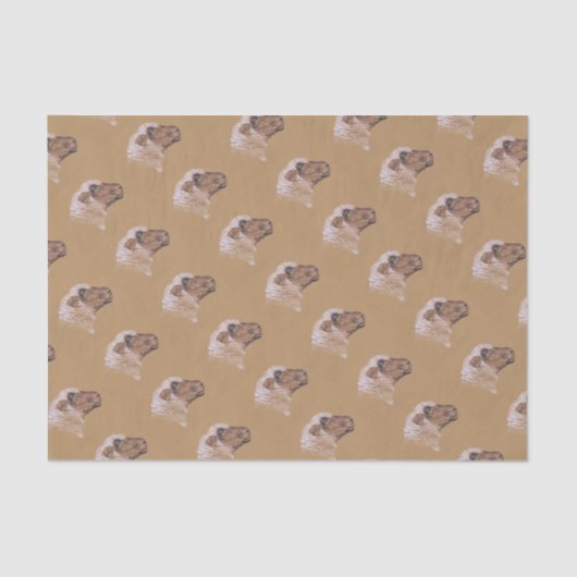 Die unwirschen Schafe Seidenpapier (Vorderseite)