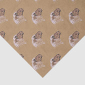 Die unwirschen Schafe Seidenpapier (Ausschnitt)