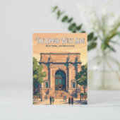 Die Upper West Side New York State Postkarte (Stehend Vorderseite)
