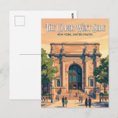 Die Upper West Side New York State Postkarte (Vorne/Hinten)