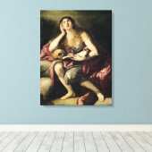 Die urbane Magdalena Leinwanddruck (Insitu (Holzboden))