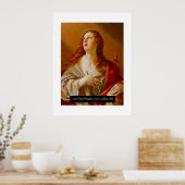 Die urbane Magdalena Poster (Küche)