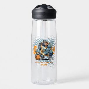 Die Urgewalt des Basketballs   0,75l Trinkflasche