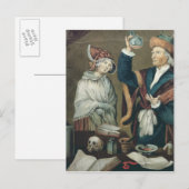 Die Urinuntersuchung Postkarte (Vorne/Hinten)