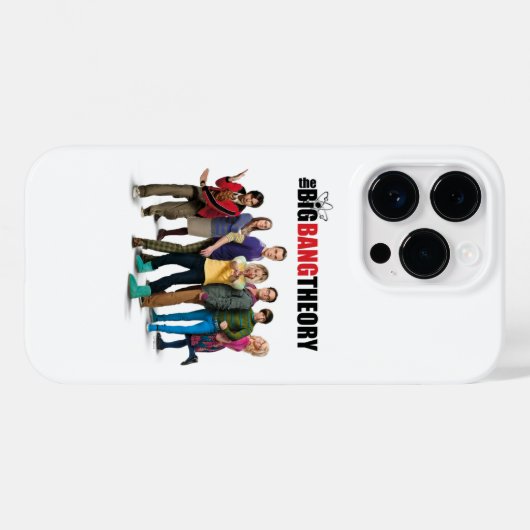 Die Urknalltheorie Case-Mate iPhone Hülle (Rückseite (Horizontal))