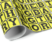 Die Urknalltheorie, das physikalische Konzept Geschenkpapier (Rolleneckpunkt)