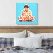 Die Urknalltheorie | Howard Leinwanddruck (Insitu (Schlafzimmer))