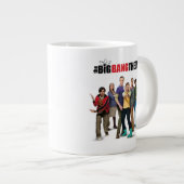 Die Urknalltheorie Jumbo-Tasse (Vorderseite Rechts)