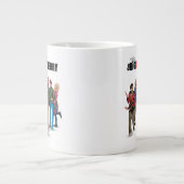 Die Urknalltheorie Jumbo-Tasse (Vorderseite)