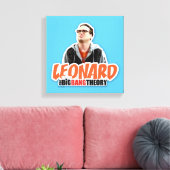 Die Urknalltheorie | Leonard Leinwanddruck (Insitu (Wohnzimmer))