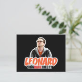 Die Urknalltheorie | Leonard Postkarte (Stehend Vorderseite)