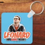Die Urknalltheorie | Leonard Schlüsselanhänger (Rückseite)