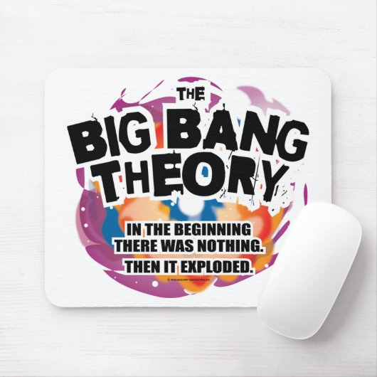 Die Urknalltheorie Mousepad (Mit Mouse)