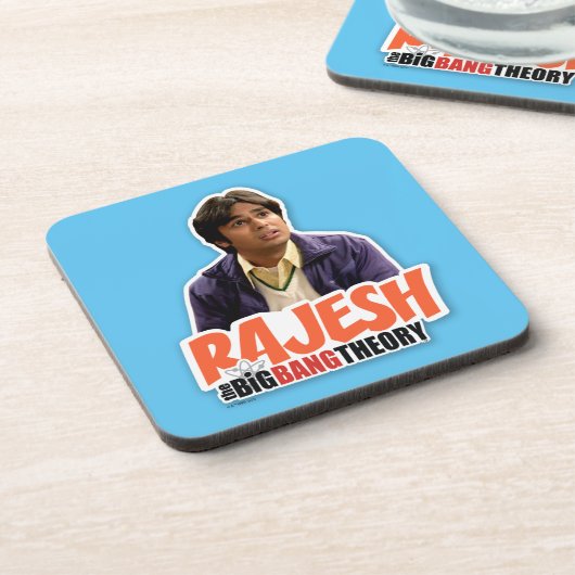 Die Urknalltheorie | Rajesh Getränkeuntersetzer (Linke Seite)