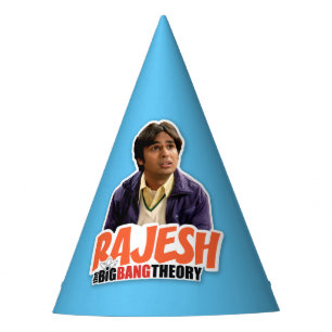 Die Urknalltheorie Rajesh Partyhütchen