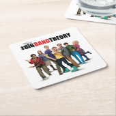 Die Urknalltheorie Rechteckiger Pappuntersetzer (angewinkelt)