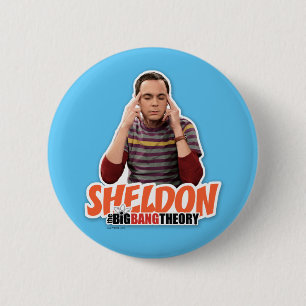 Die Urknalltheorie Sheldon Button