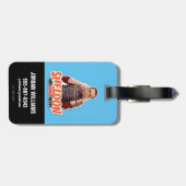 Die Urknalltheorie | Sheldon Gepäckanhänger (Rückseite horizontal)