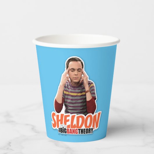 Die Urknalltheorie | Sheldon Pappbecher (Vorderseite)
