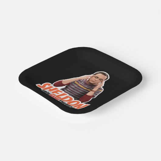 Die Urknalltheorie | Sheldon Pappteller (Gewinkelt)