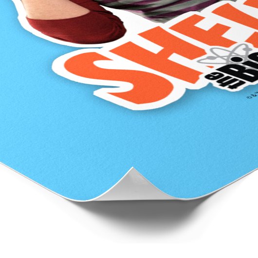 Die Urknalltheorie | Sheldon Poster (Ecke)