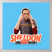Die Urknalltheorie | Sheldon Poster (Vorne)