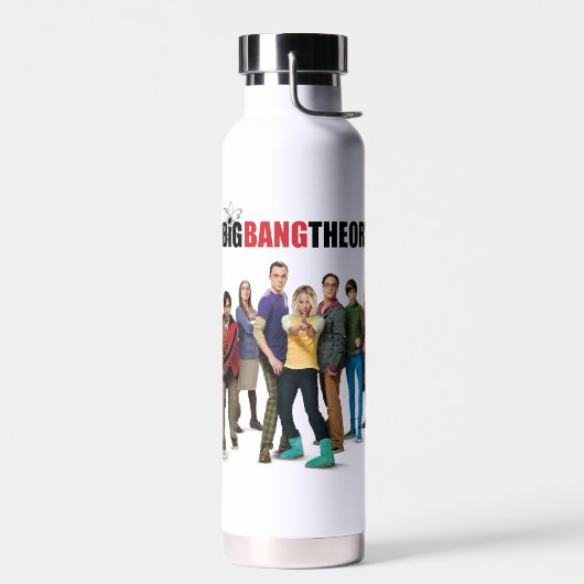 Die Urknalltheorie Trinkflasche (Links)