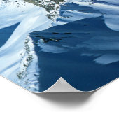 Die Urlaubskarte Roggspitze St Anton Poster (Ecke)