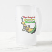 Die ursprüngliche Bananen-Hängematte Mattglas Bierglas (VorderseiteRechts)