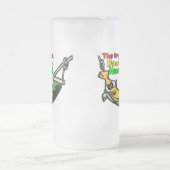 Die ursprüngliche Bananen-Hängematte Mattglas Bierglas (Mittel)