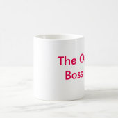 Die ursprüngliche Chef-Baby-Tasse Kaffeetasse (Mittel)