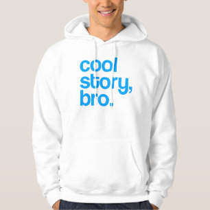 Die URSPRÜNGLICHE COOLE GESCHICHTE BRO hellblau Hoodie