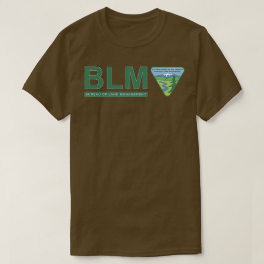 Die ursprüngliche Farbe des BLM-Büros für Bodenbew T-Shirt (Design vorne)
