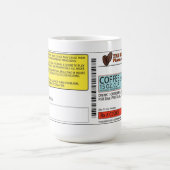 Die ursprüngliche Kaffee-Verordnungs-Tasse -15 Kaffeetasse (Mittel)