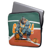 Die ursprüngliche Kraft von Basketball | 13 Zoll Laptopschutzhülle (Vorderseite Links)