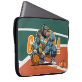 Die ursprüngliche Kraft von Basketball | 15 Zoll Laptopschutzhülle (Vorne Rechts)