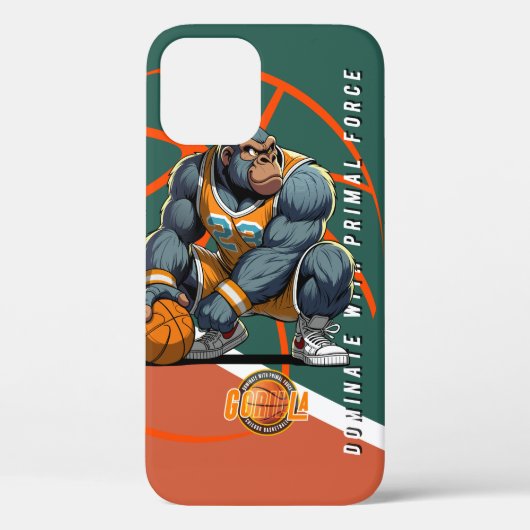 Die ursprüngliche Kraft von Basketball | Case-Mate iPhone Hülle (Rückseite)