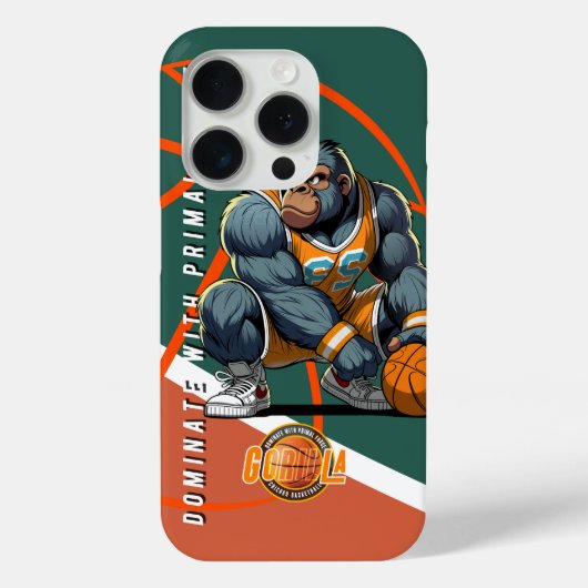 Die ursprüngliche Kraft von Basketball | Case-Mate iPhone Hülle (Rückseite)