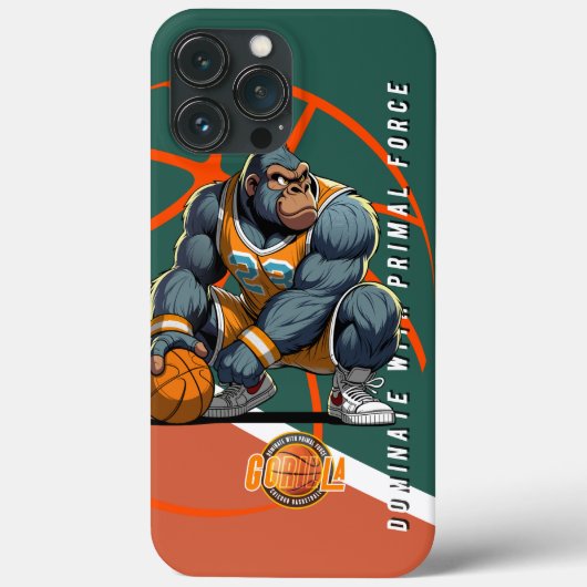 Die ursprüngliche Kraft von Basketball | Case-Mate iPhone Hülle (Rückseite)