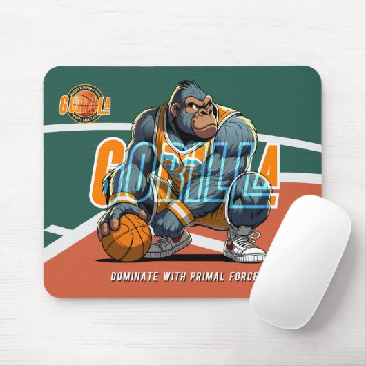 Die ursprüngliche Kraft von Basketball | Mousepad (Mit Mouse)
