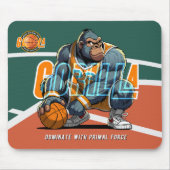 Die ursprüngliche Kraft von Basketball | Mousepad (Vorne)