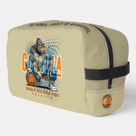 Die ursprüngliche Kraft von Basketball | Waschbeutel (Linke Seite)