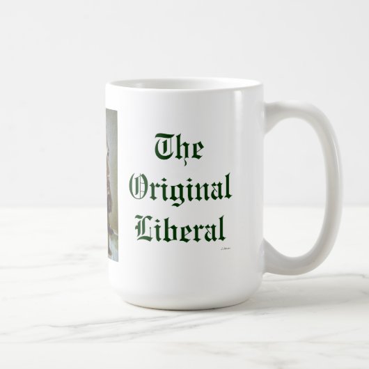 Die ursprüngliche liberale Tasse (Rechts)