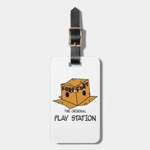 Die ursprüngliche Play-Station Gepäckanhänger