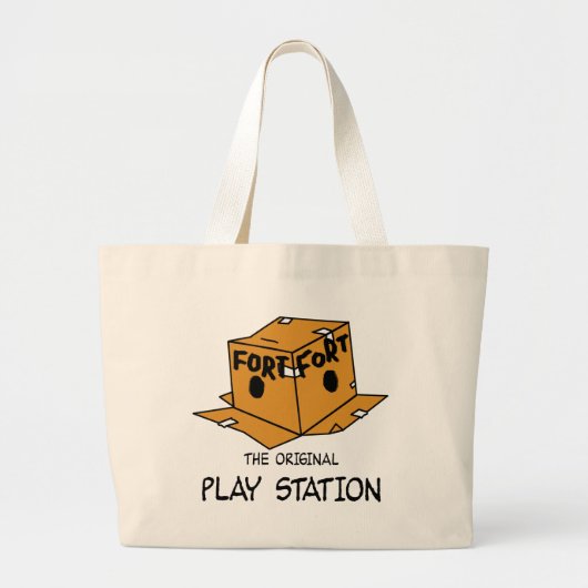 Die ursprüngliche Play-Station Jumbo Stoffbeutel (Vorne)