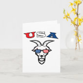 Die ursprüngliche US-Ziege Karte (Gelbe Blume)