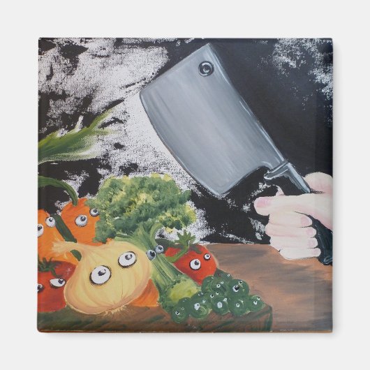 Die ursprüngliche Veggizidneigung Magnet (Vorne)