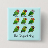 Die ursprünglichen neun button (Vorderseite)